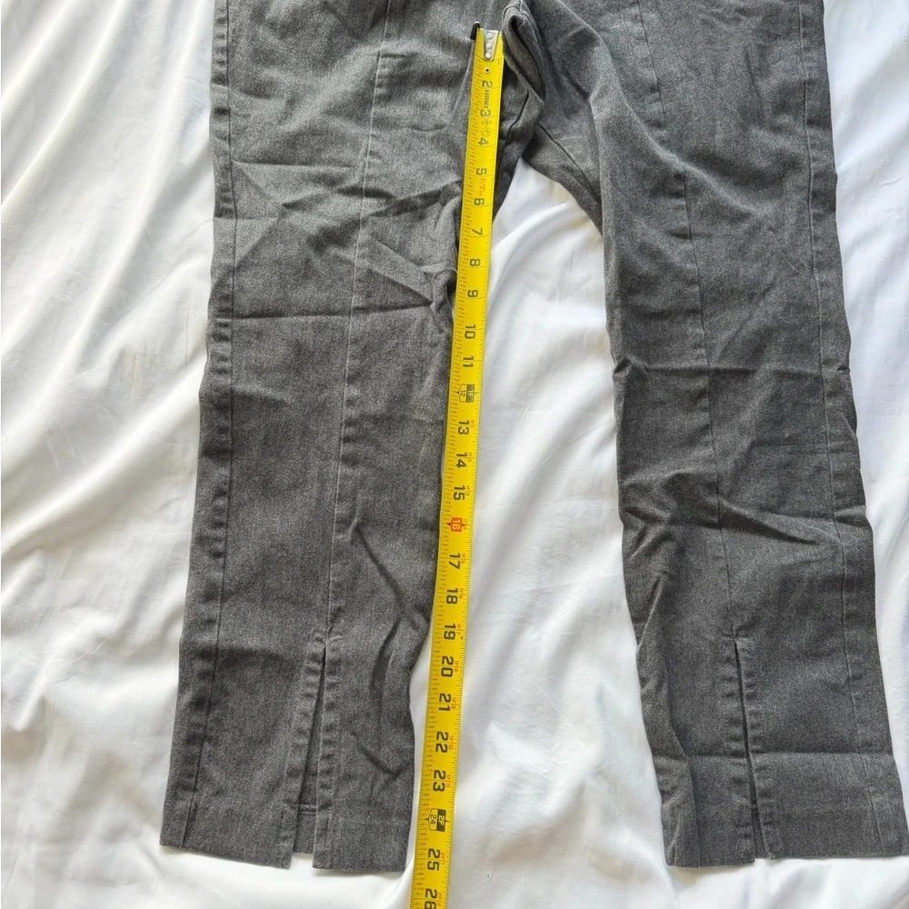 Gray Slim Fit Trousers